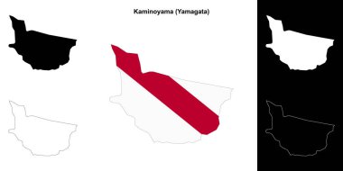 Kaminoyama (Yamagata) ana hat haritası ayarlandı