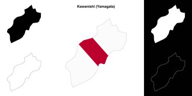 Kawanishi (Yamagata) ana hat haritası ayarlandı