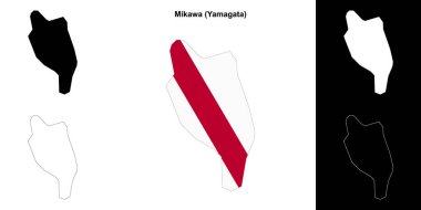 Mikawa (Yamagata) ana hat haritası ayarlandı
