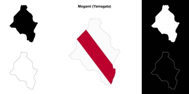 Mogami (Yamagata) ana hat haritası ayarlandı