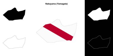 Nakayama (Yamagata) ana hat haritası ayarlandı