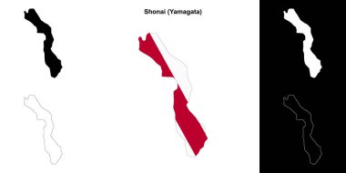 Shonai (Yamagata) ana hat haritası ayarlandı