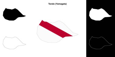 Tendo (Yamagata) ana hat haritası ayarlandı