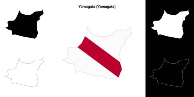 Yamagata (Yamagata) ana hat haritası ayarlandı