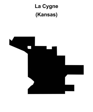 La Cygne (Kansas) boş ana hat haritası