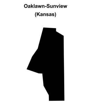 Oaklawn-Sunview (Kansas) boş ana hat haritası