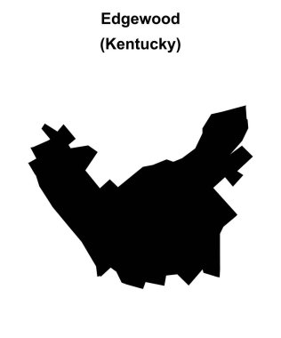 Edgewood (Kentucky) boş ana hat haritası