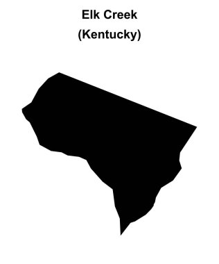 Elk Creek (Kentucky) boş ana hat haritası