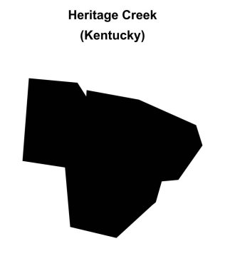 Heritage Creek (Kentucky) boş ana hat haritası