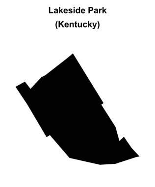Lakeside Parkı (Kentucky) boş ana hat haritası