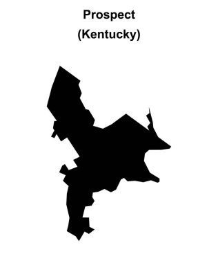 Prospect (Kentucky) boş ana hat haritası