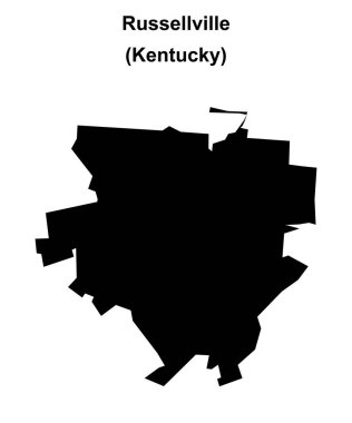 Russellville (Kentucky) boş ana hat haritası
