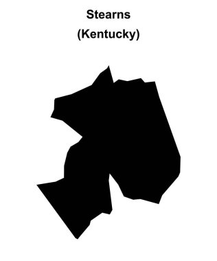 Stearns (Kentucky) boş ana hat haritası