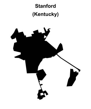 Stanford (Kentucky) boş ana hat haritası