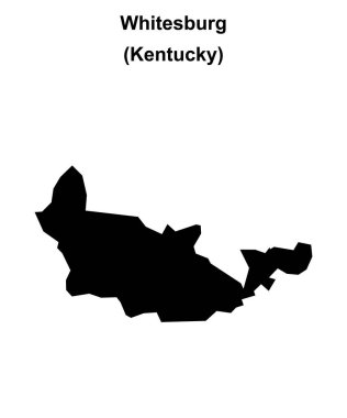 Whitesburg (Kentucky) boş ana hat haritası