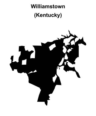 Williamstown (Kentucky) boş ana hat haritası