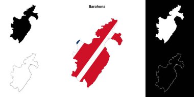 Barahona eyalet ana hat haritası ayarlandı