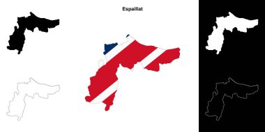 Espaillat eyalet ana hat haritası ayarlandı