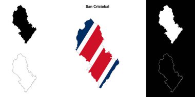 San Cristobal eyalet ana hat haritası ayarlandı