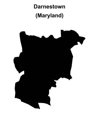 Darnestown (Maryland) boş ana hat haritası