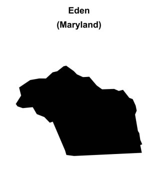 Eden (Maryland) boş ana hat haritası