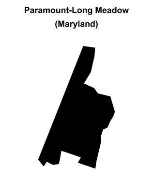 Paramount-Long Meadow (Maryland) boş ana hat haritası