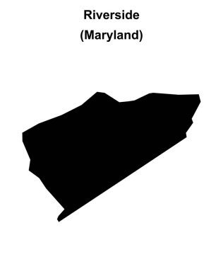 Riverside (Maryland) boş ana hat haritası