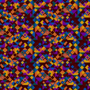 Soyut renksiz geometrik desen arkaplanı - renkli vektör tasarımı