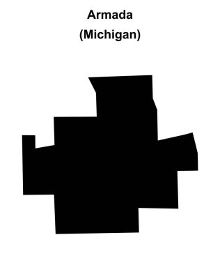 Donanma (Michigan) boş ana hat haritası