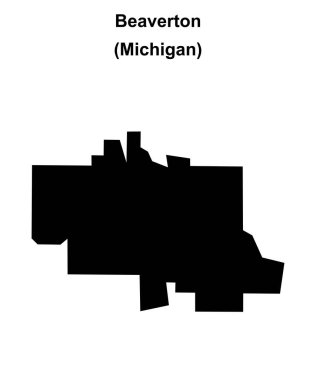 Kunduzkent (Michigan) boş ana hat haritası