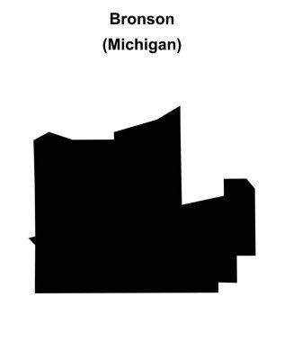 Bronson (Michigan) boş ana hat haritası