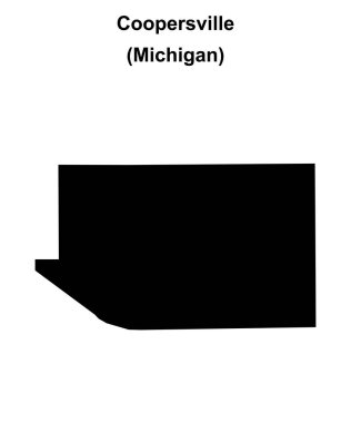 Coopersville (Michigan) boş ana hat haritası