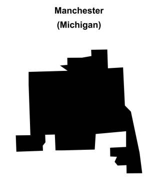 Manchester (Michigan) boş ana hat haritası