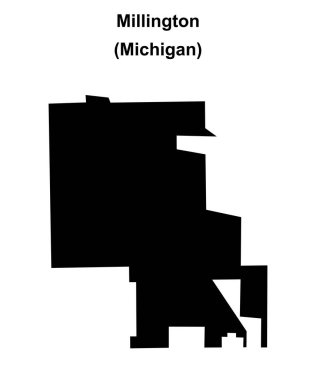 Millington (Michigan) boş ana hat haritası