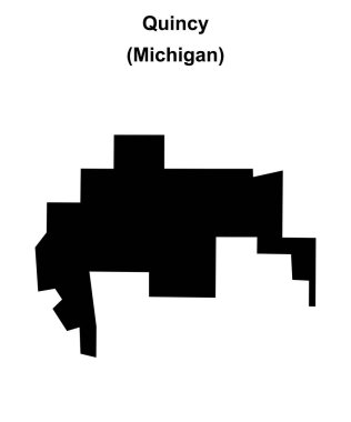 Quincy (Michigan) boş ana hat haritası