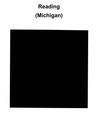 Boş ana hat haritası okunuyor (Michigan)