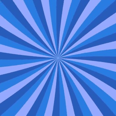 Hipnotik geometrik sarmal yıldız patlaması arka planı - kusursuz döngü canlandırması