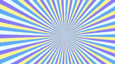 Yıldız patlaması arkaplanı - kusursuz döngü canlandırması