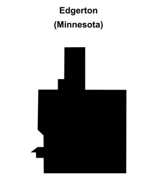 Edgerton (Minnesota) boş ana hat haritası