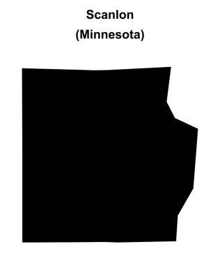 Scanlon (Minnesota) boş ana hat haritası