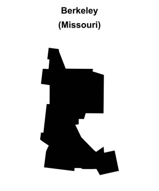 Berkeley (Missouri) boş ana hat haritası