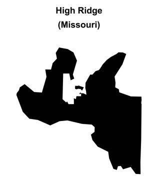 High Ridge (Missouri) boş ana hat haritası