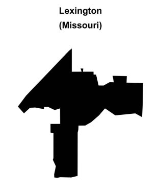 Lexington (Missouri) boş ana hat haritası