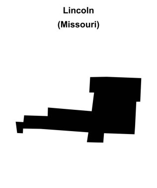Lincoln (Missouri) boş ana hat haritası