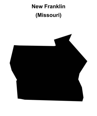 Yeni Franklin (Missouri) boş ana hat haritası