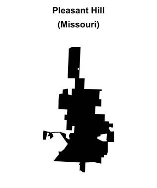 Pleasant Hill (Missouri) boş ana hat haritası