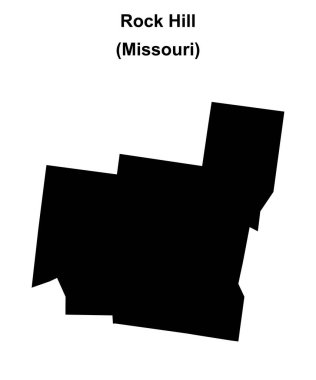 Rock Hill (Missouri) boş ana hat haritası