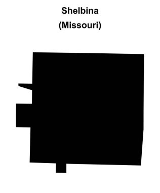 Shelbina (Missouri) boş ana hat haritası