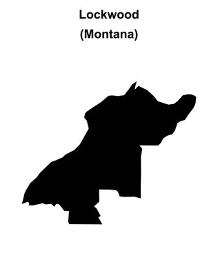 Lockwood (Montana) boş ana hat haritası