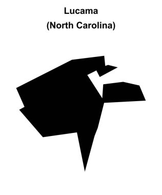 Lucama (Kuzey Carolina) boş ana hat haritası